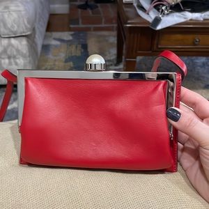 Red crossbody/wallet